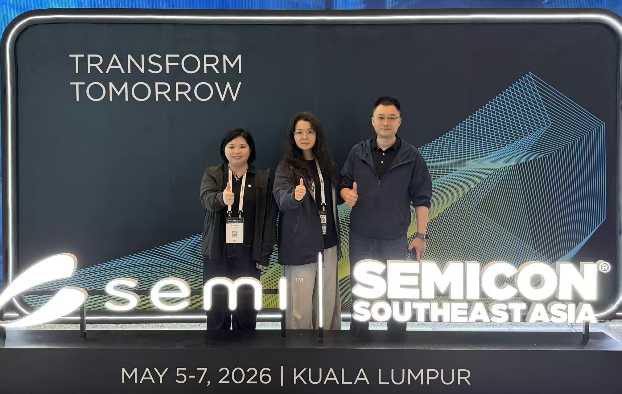 ���������� ����оδ�����㽭�²�ʯӢ�Ƽ�Բ���չ�SEMICON Southeast Asia 2026